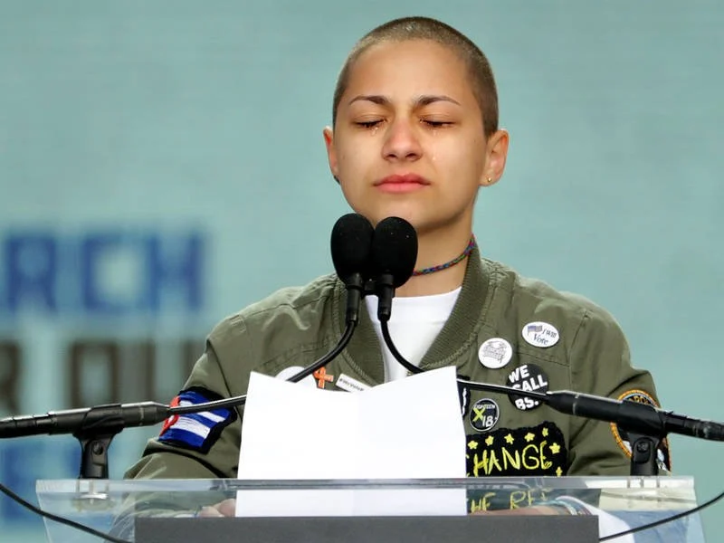 Emma Ganzalez In Tears