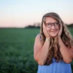 Flustered Apologizing Woman